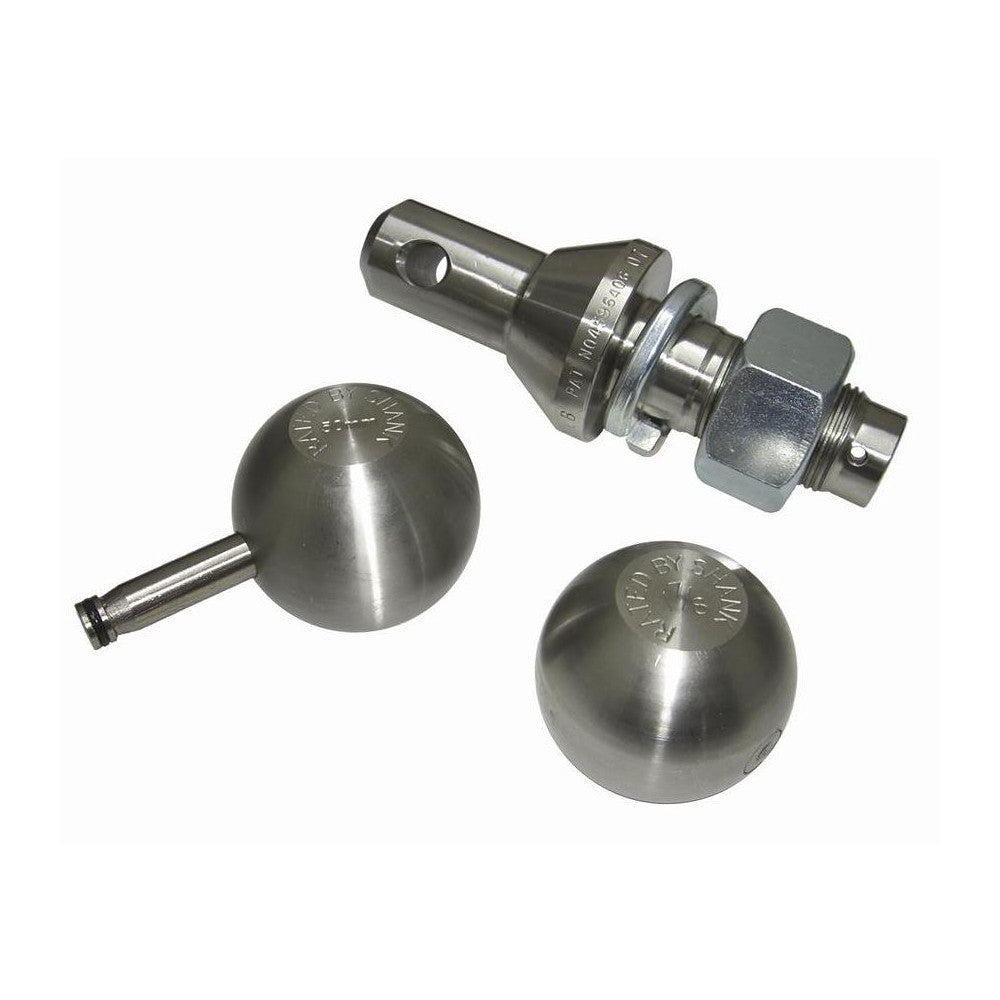 CONVERT-A-BALL 3/4" 2 Ball Chrome Steel