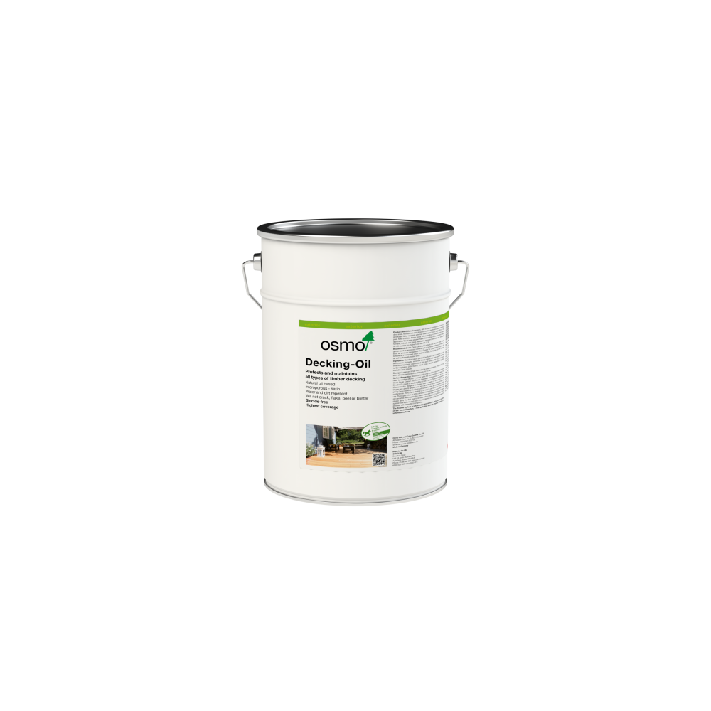 Osmo Decking Oil - Hazelnut 010, 10 Litres