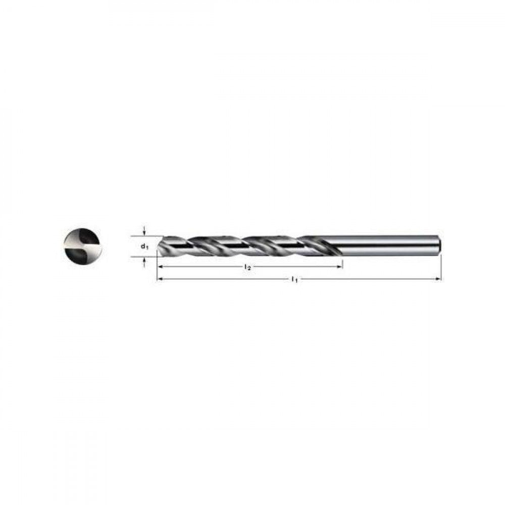 25/64" HSS Jobber Drill - Bright 0.3906"