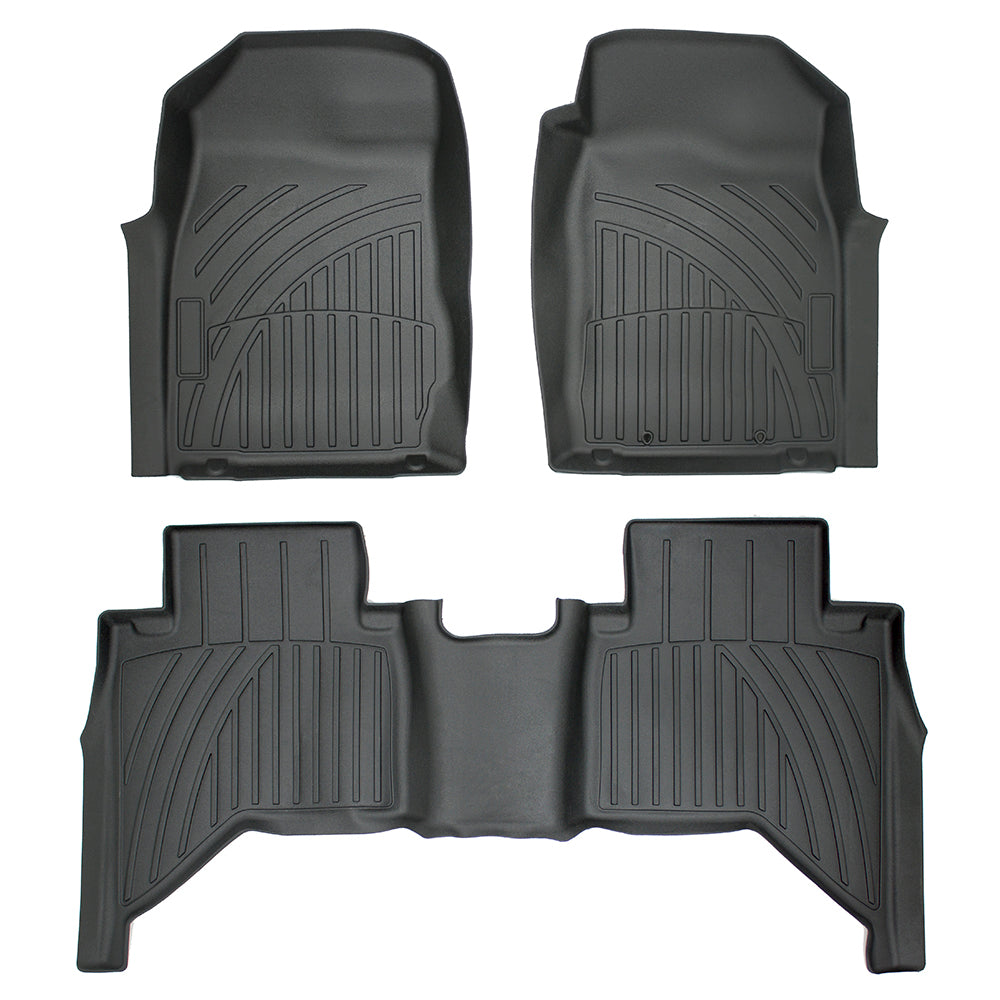 2012-2018 Holden Colorado, Isuzu D-Max - Front & Rear Set (Black)