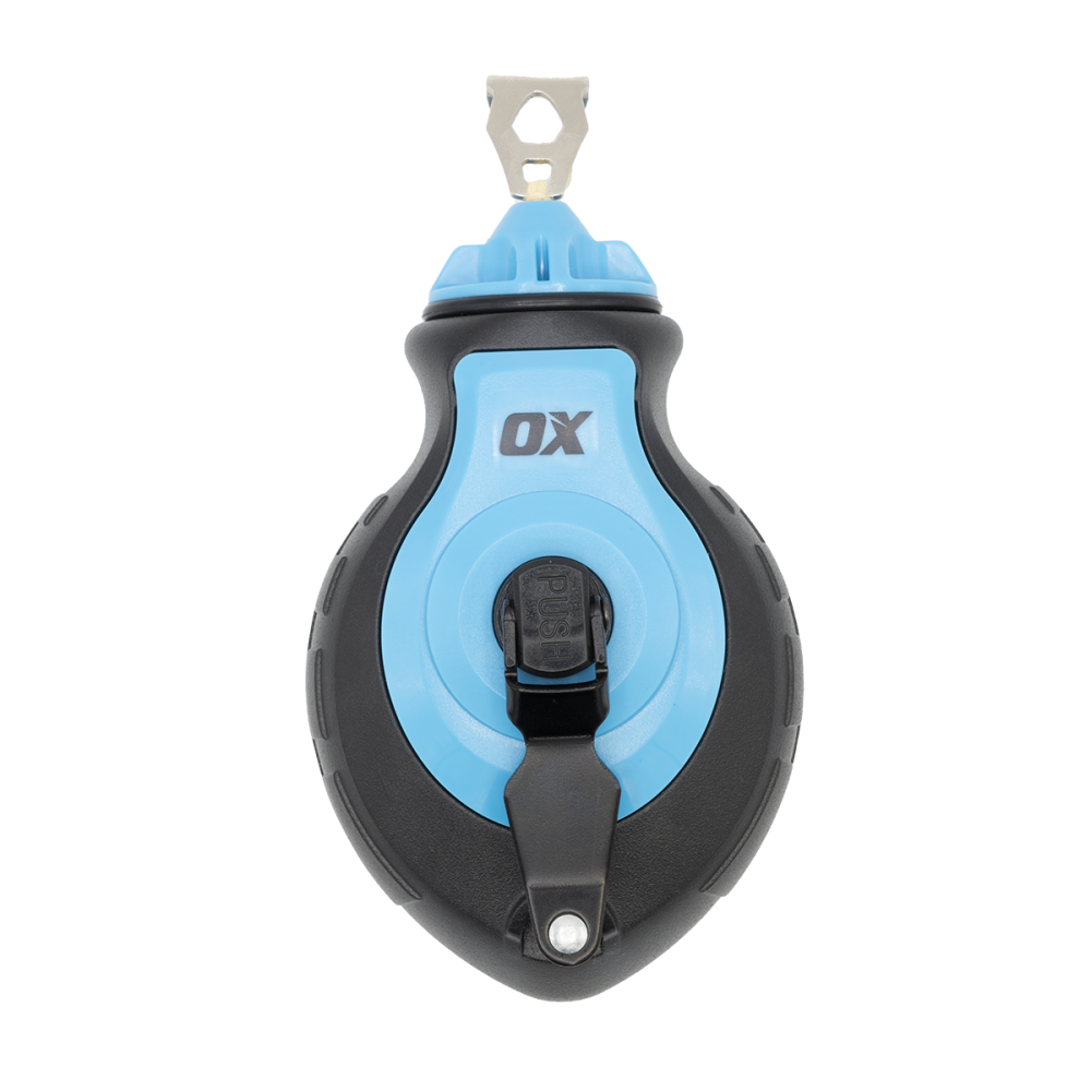 OX Pro Aluminum Body Chalk Reel 6x Gear With Kevlar Reinforced Line