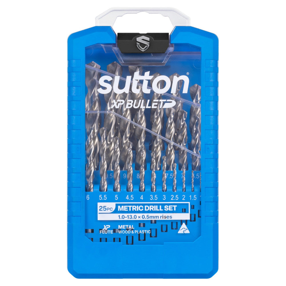 XP Bullet Jobber Drill 25 Piece Set 1-13 mm