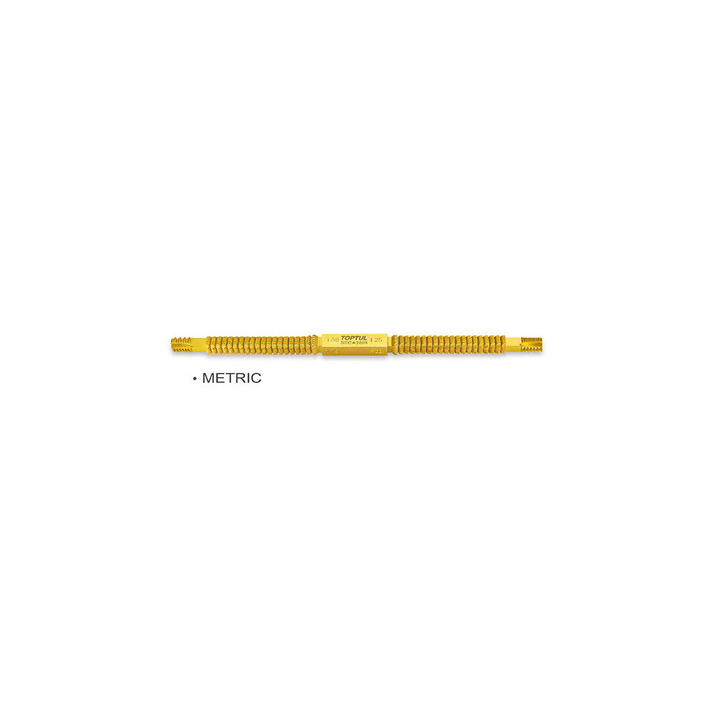 Toptul Internal External Thread Restorer Files Metric