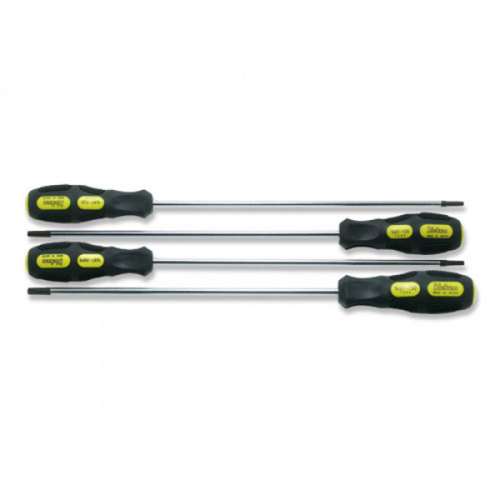 Koken Screwdriver Torx Set 4pc T20-T30 Torx, 20PR Torx