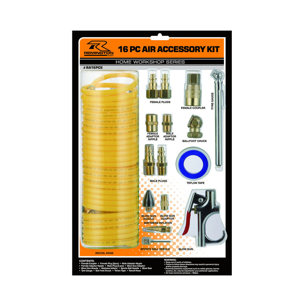 Remington Air 16 Piece Air Accessory Kit