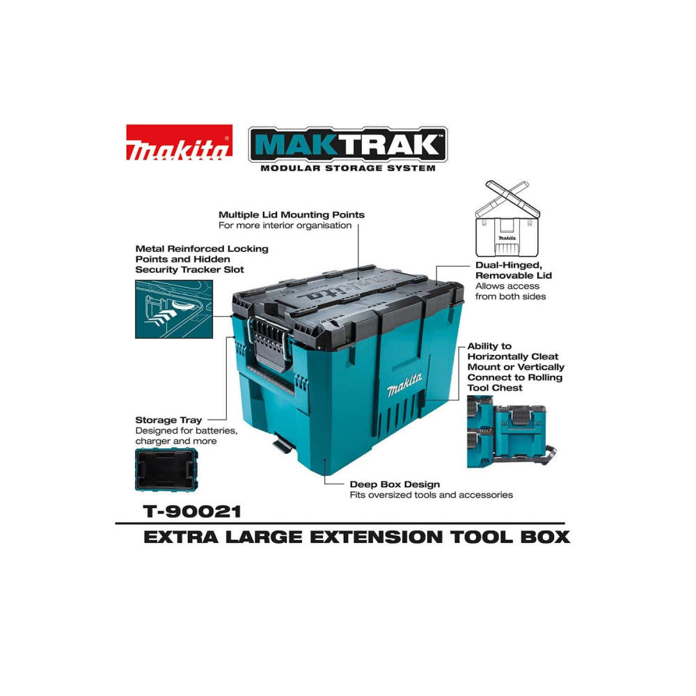 Makita MAKTRAK X-Large Extension Tool Box (T-90021)