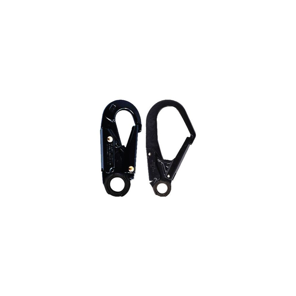 Elite Single Leg Shock Absorbing Webbing Lanyard With Hardware SN & SD