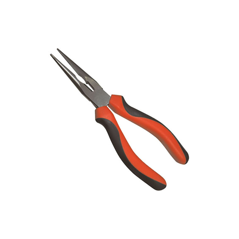 T&E Tools 200mm (8") Long Nose Spring Joint Pliers
