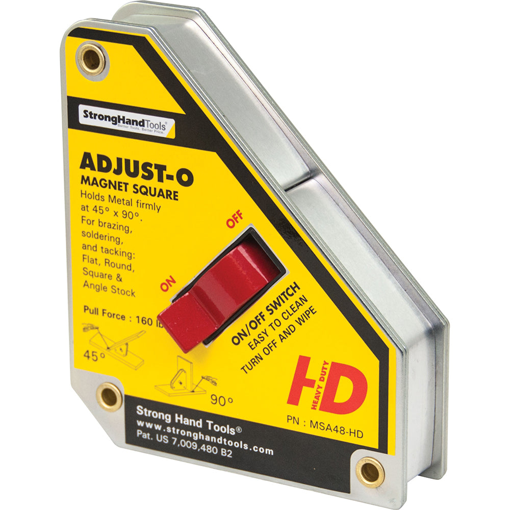 Stronghand Adjust-O Magnet Square Heavy Duty 75Kg