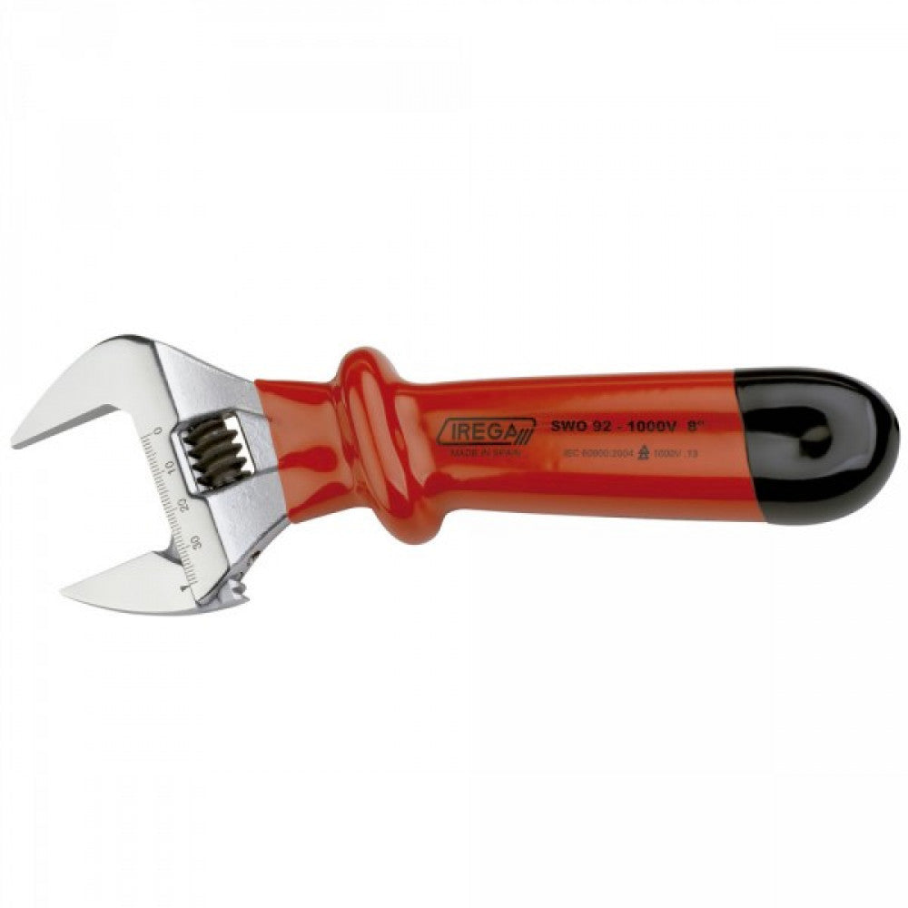 Irega 1000V Insulated Adjustable Wrench 200mm