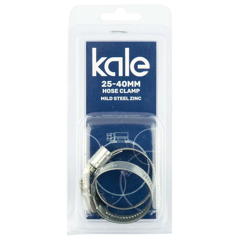 Kale Wd12 25-40mm W1-R (2 Pack) - Mild Steel Zinc