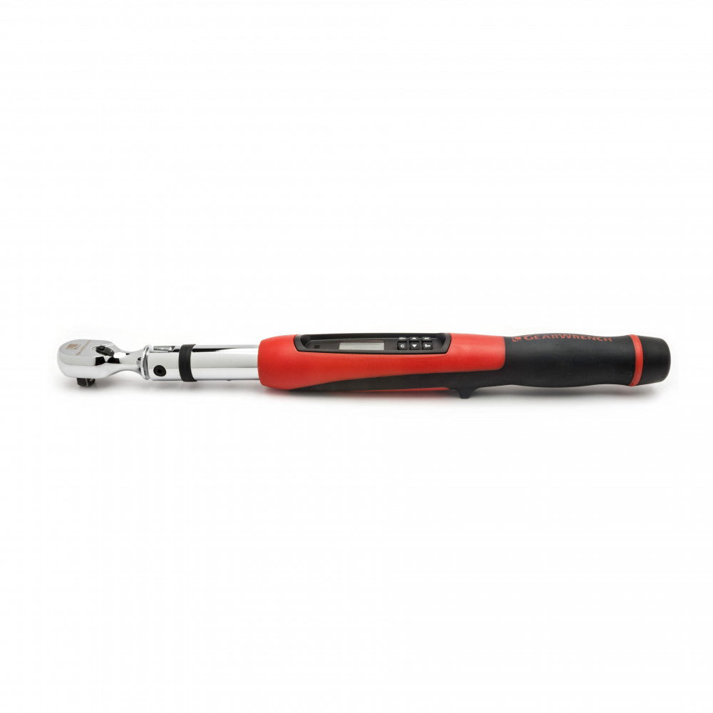 GEARWRENCH Torque Wrench 3/8” Drive Electronic Flex Head 10-100 Ft/lbs