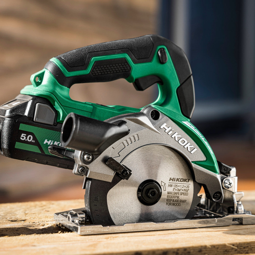 HiKOKI 18V Cordless 125mm Circular Saw - Bare Tool