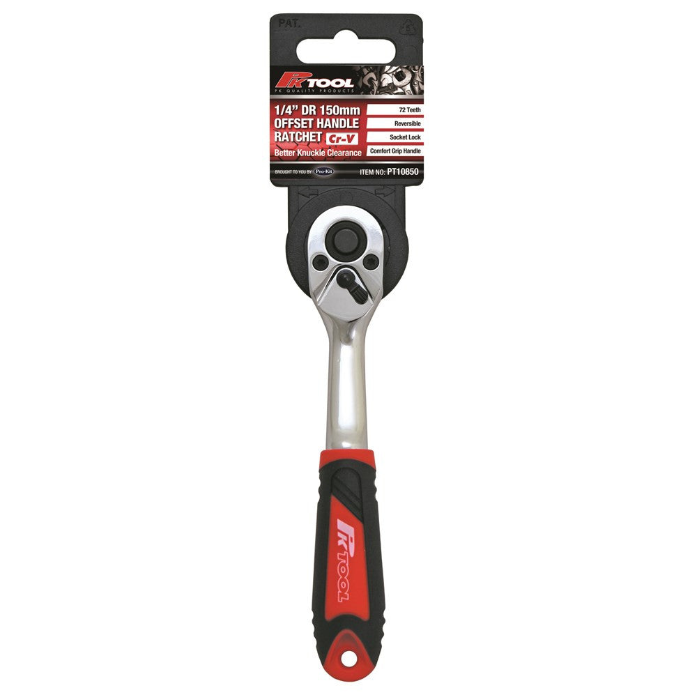 RATCHET - 1/4inch DR 150mm 72T