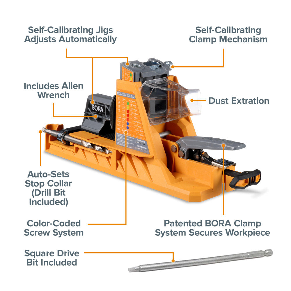 Automatic Pocket Hole Jig