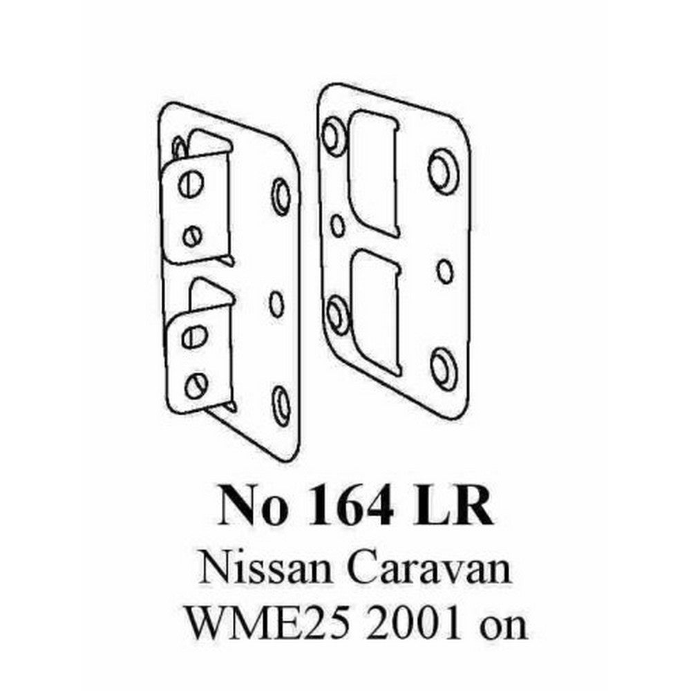 Nissan Caravan E25 01 To 08/07 Side Bkts