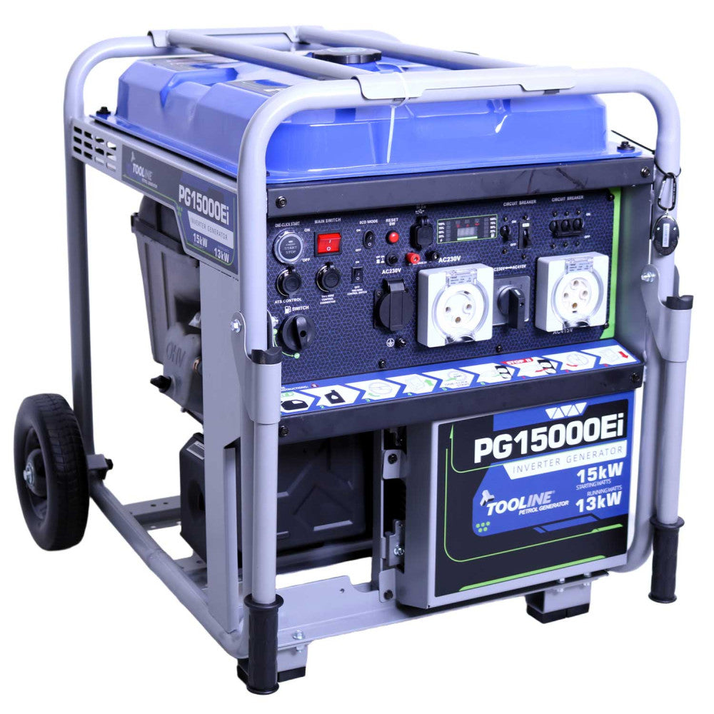 Tooline PG15000Ei Petrol Inverter Generator