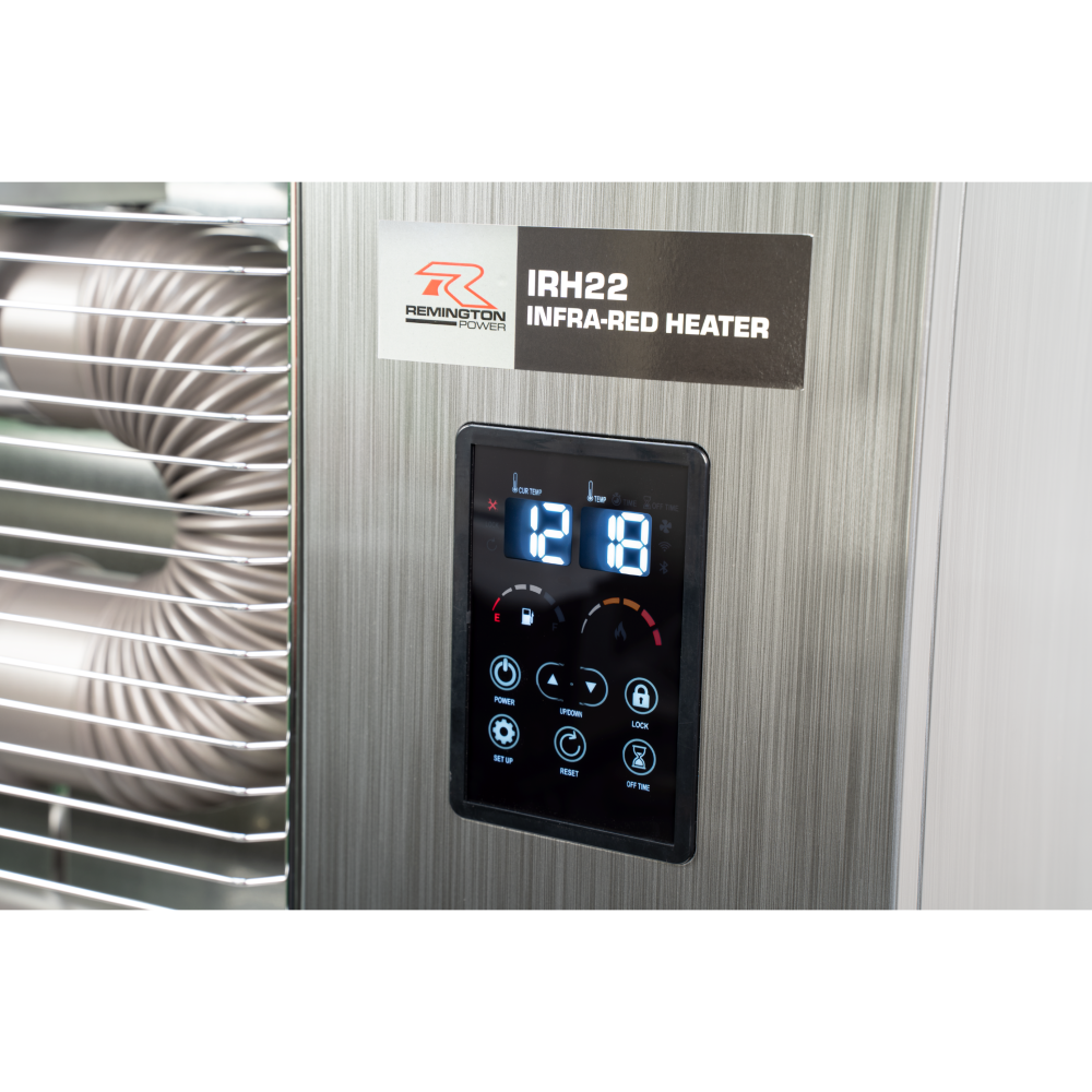 Remington Power Diesel Fired Infrared Silent "No Fume" Radiant Heater 22kw
