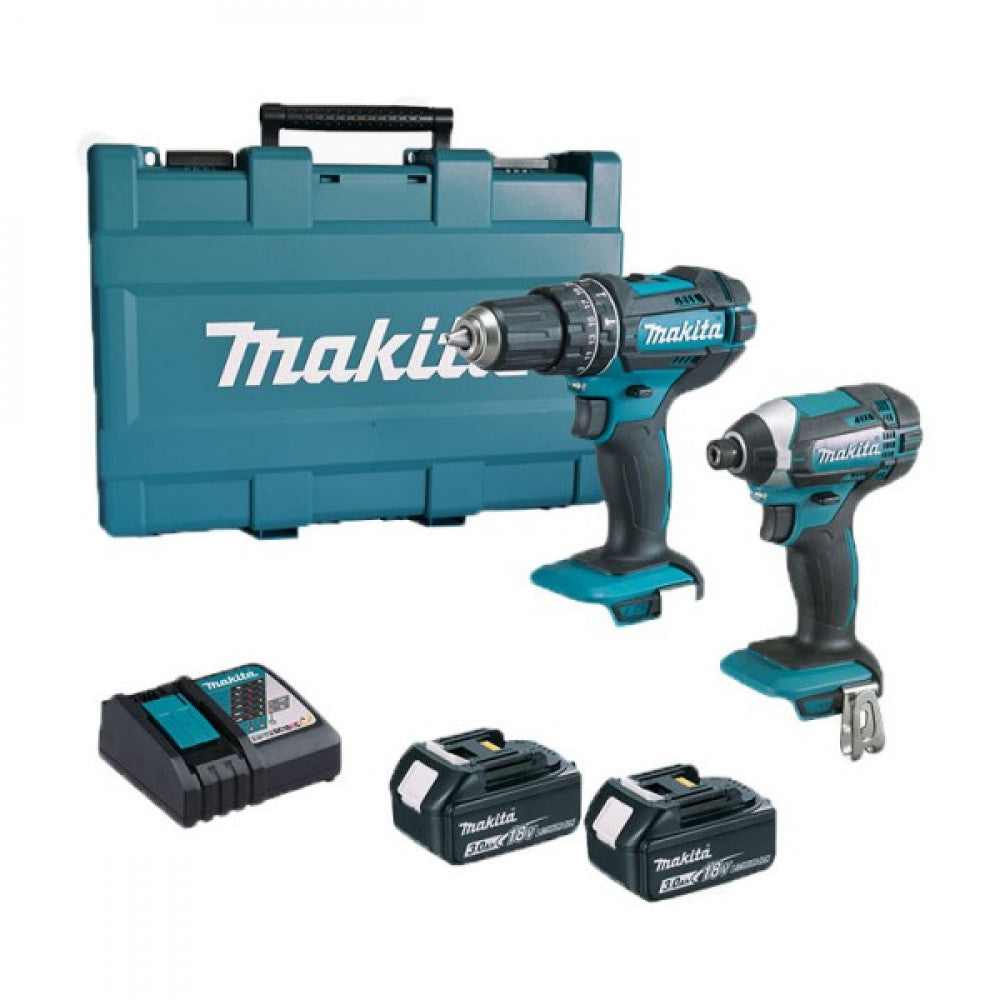 Makita 2pc 18V LXT KIT DHP482 + DTD152 3.0AH