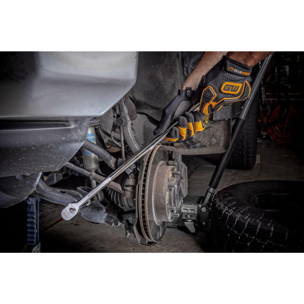 GEARWRENCH 1/2in. Drive 120XPâ„¢ Full Polish Chrome Extra Long Handle Ratchet