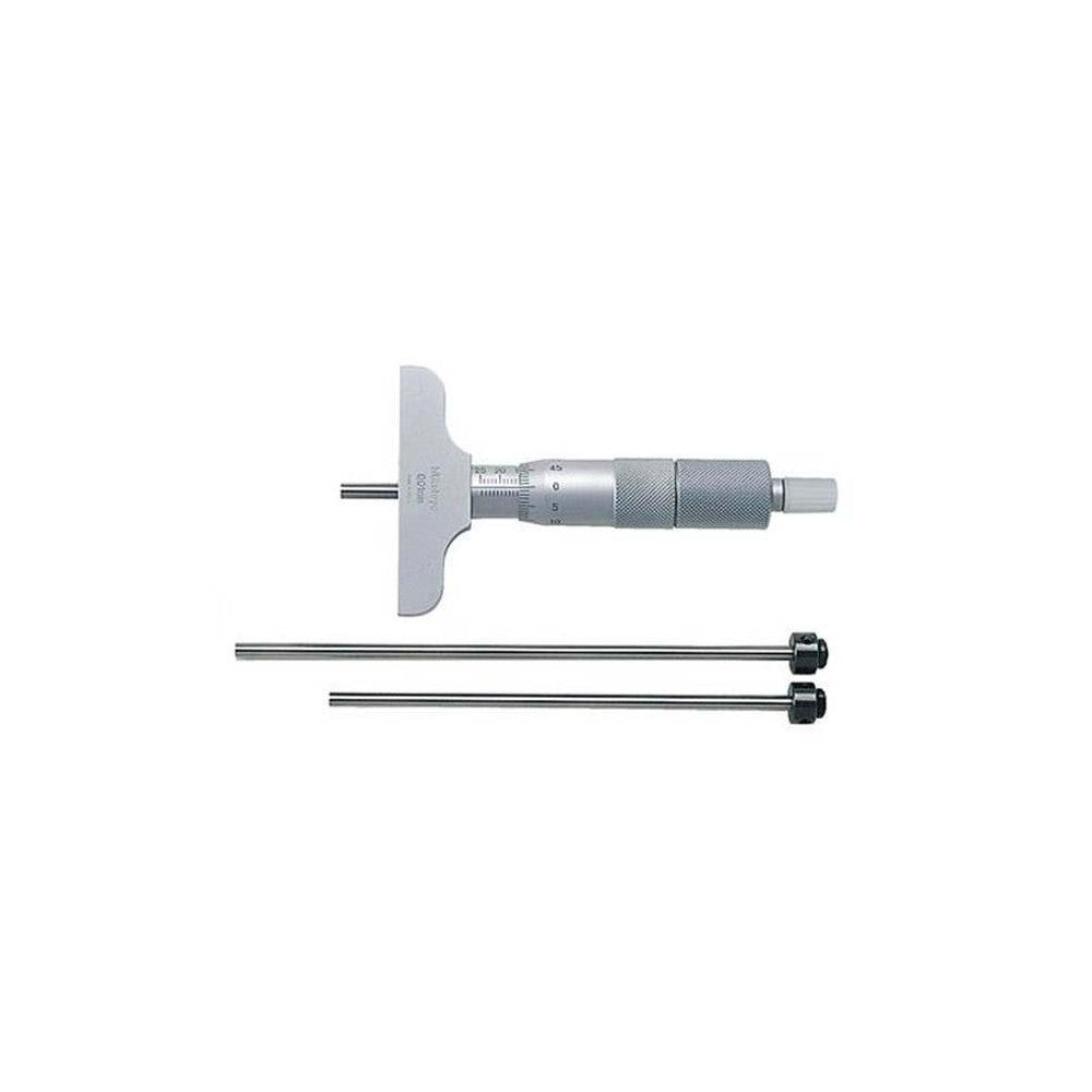 Mitutoyo Depth Micrometer I/C Rod Type 0-75mm 0.01mm