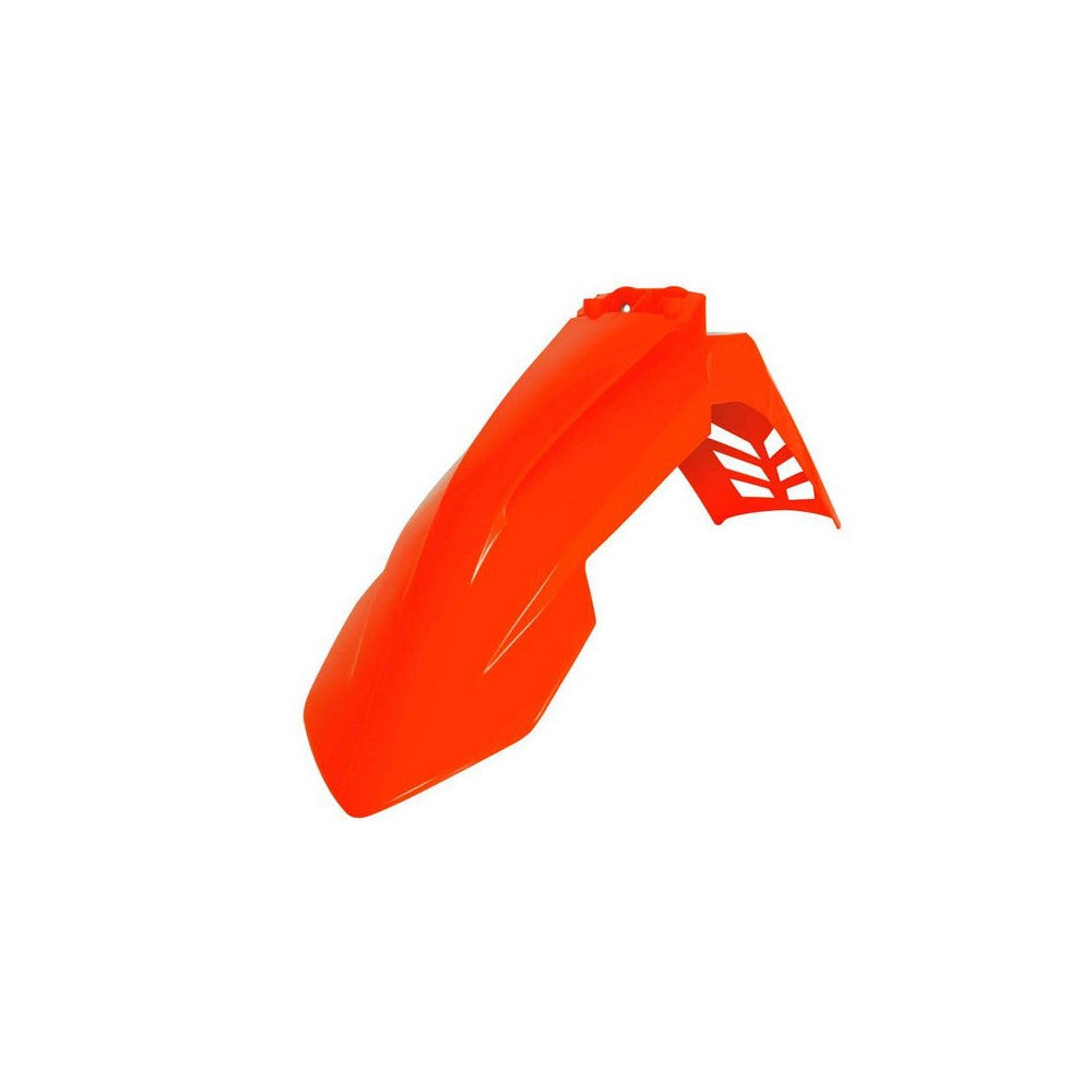 Front Fender Rtech Ktm Sx Sxf Xc Xcf 16-22 Exc Excf 17-22 Neon Orange