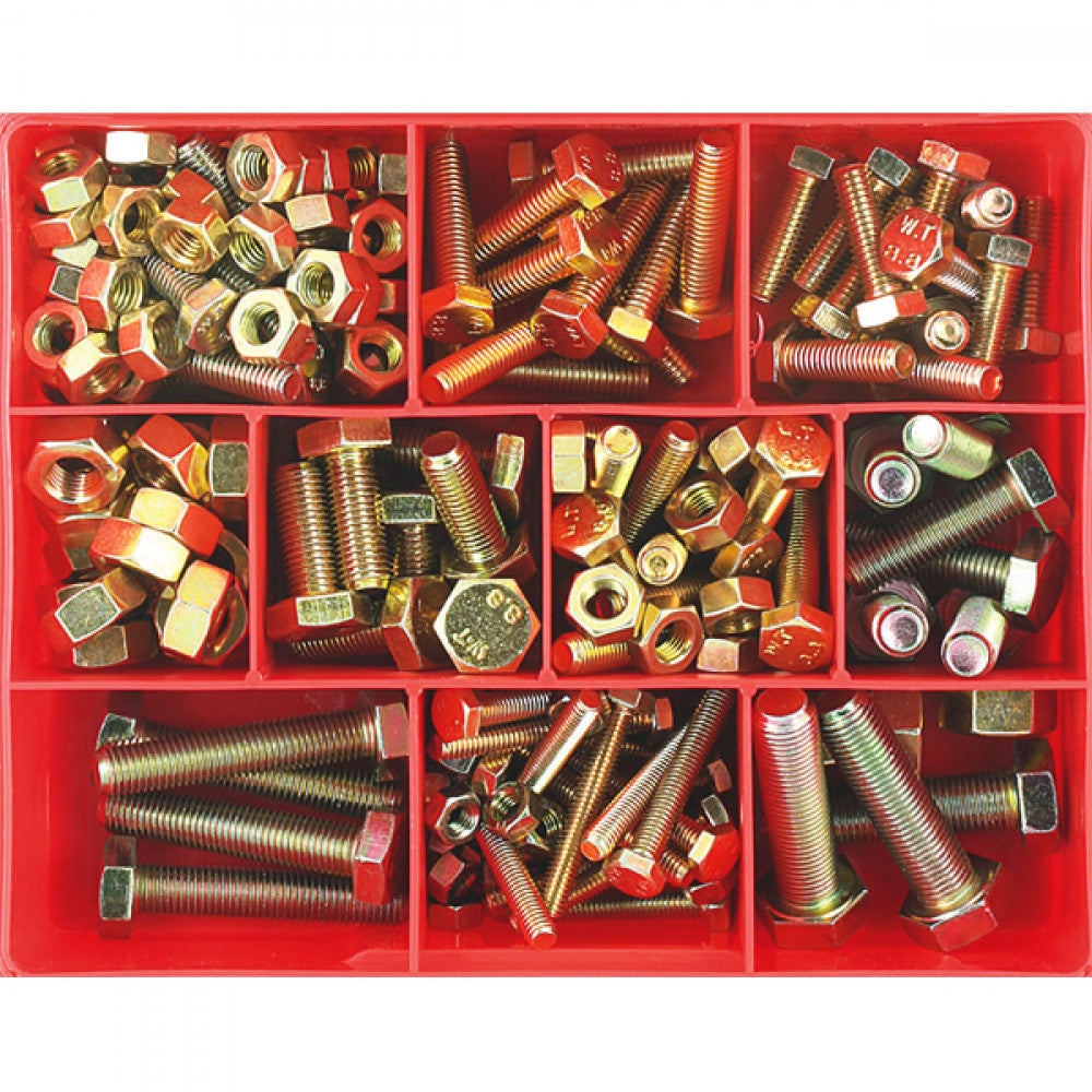Champion 139Pc Mm Set Screw & Nut Assortment Gr8.8
