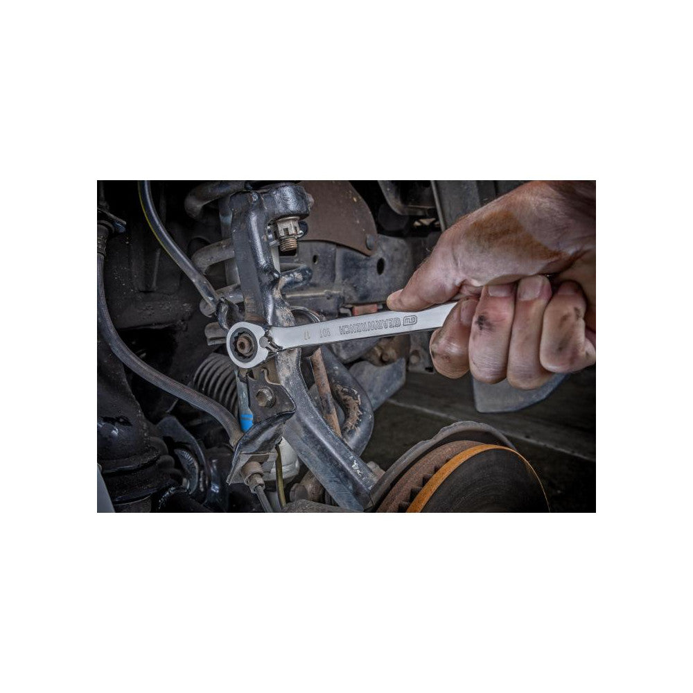 GEARWRENCH 16 PC 90-Tooth 12 Point Metric Reversible Ratcheting Wrench Set