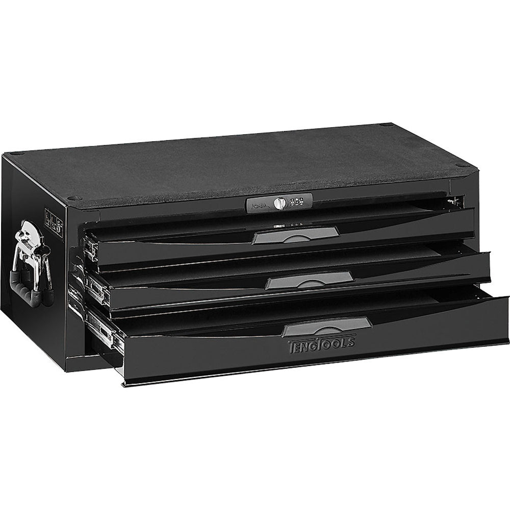 Teng 3-Dr. 8-Series Middle (Stacker) Tool Box (Bla