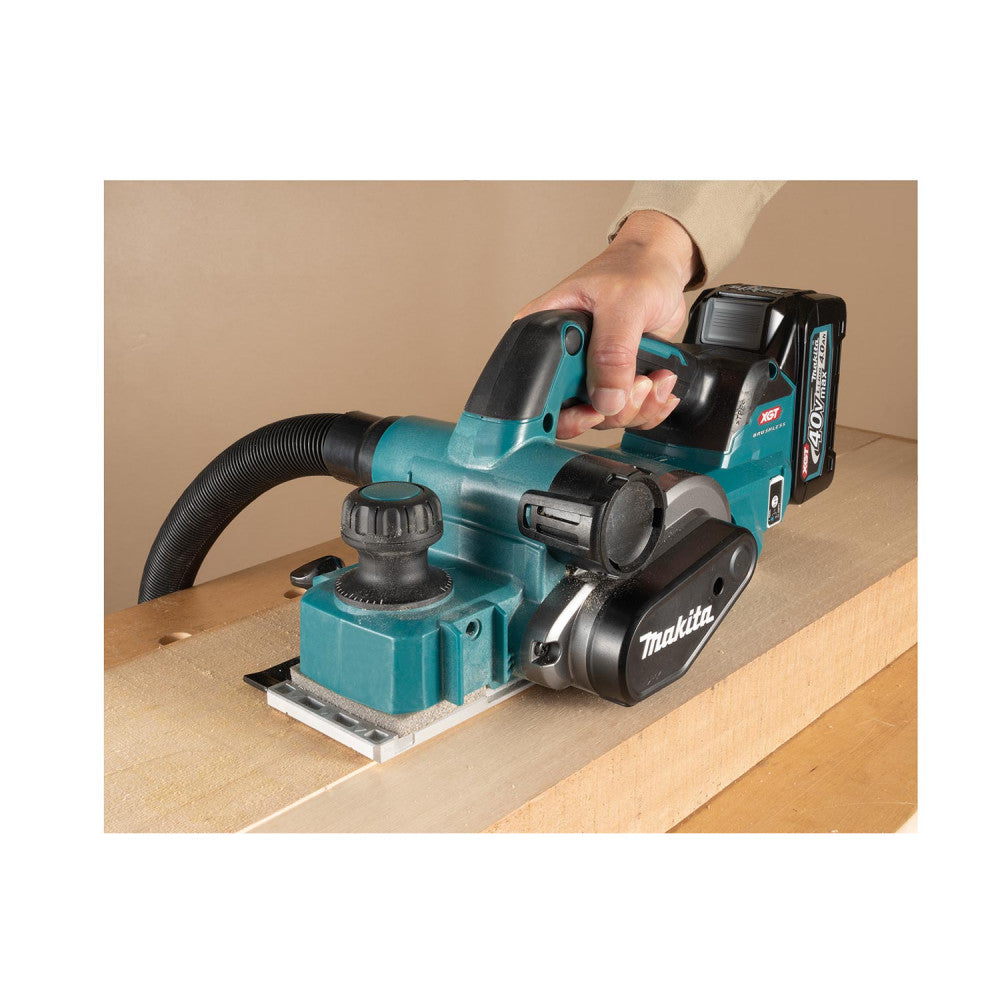 Makita 40Vmax XGT Brushless 82mm Planer Kit