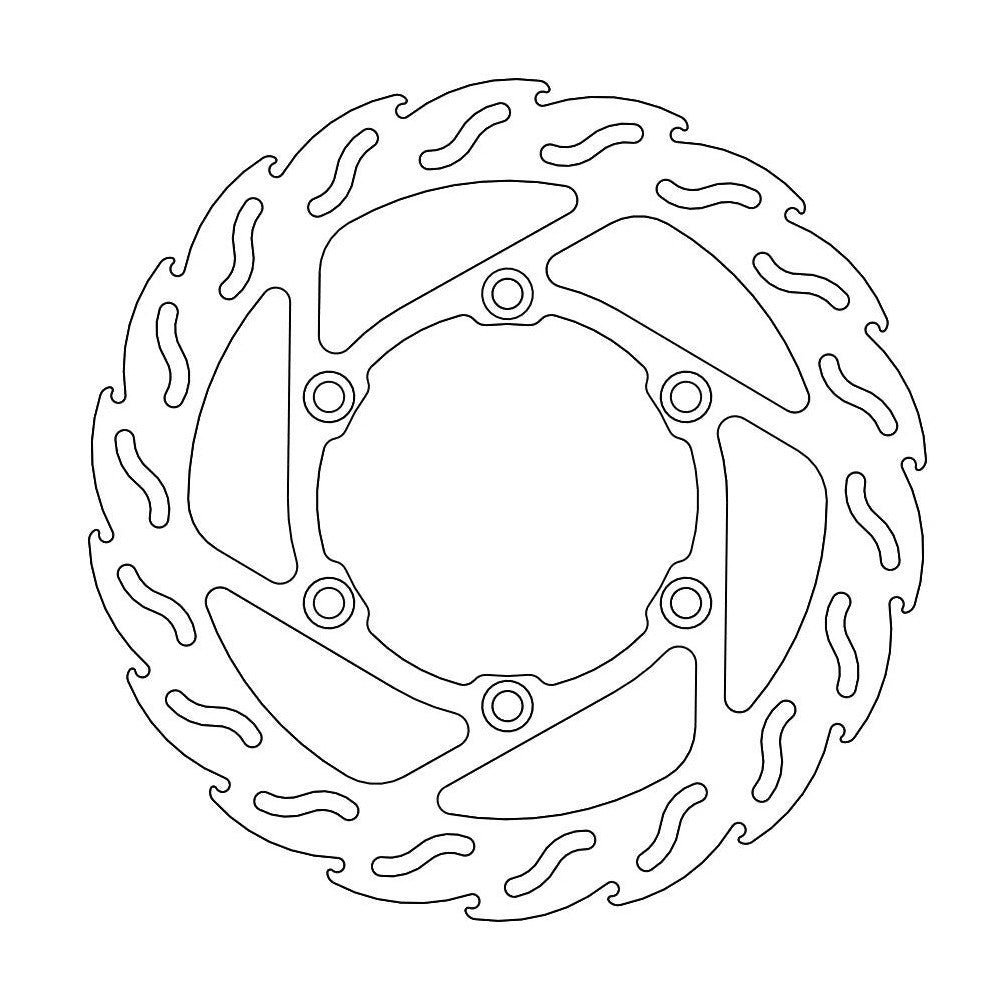 Brake Rotor Moto Master Flame Front Suzuki Dr650 96-21