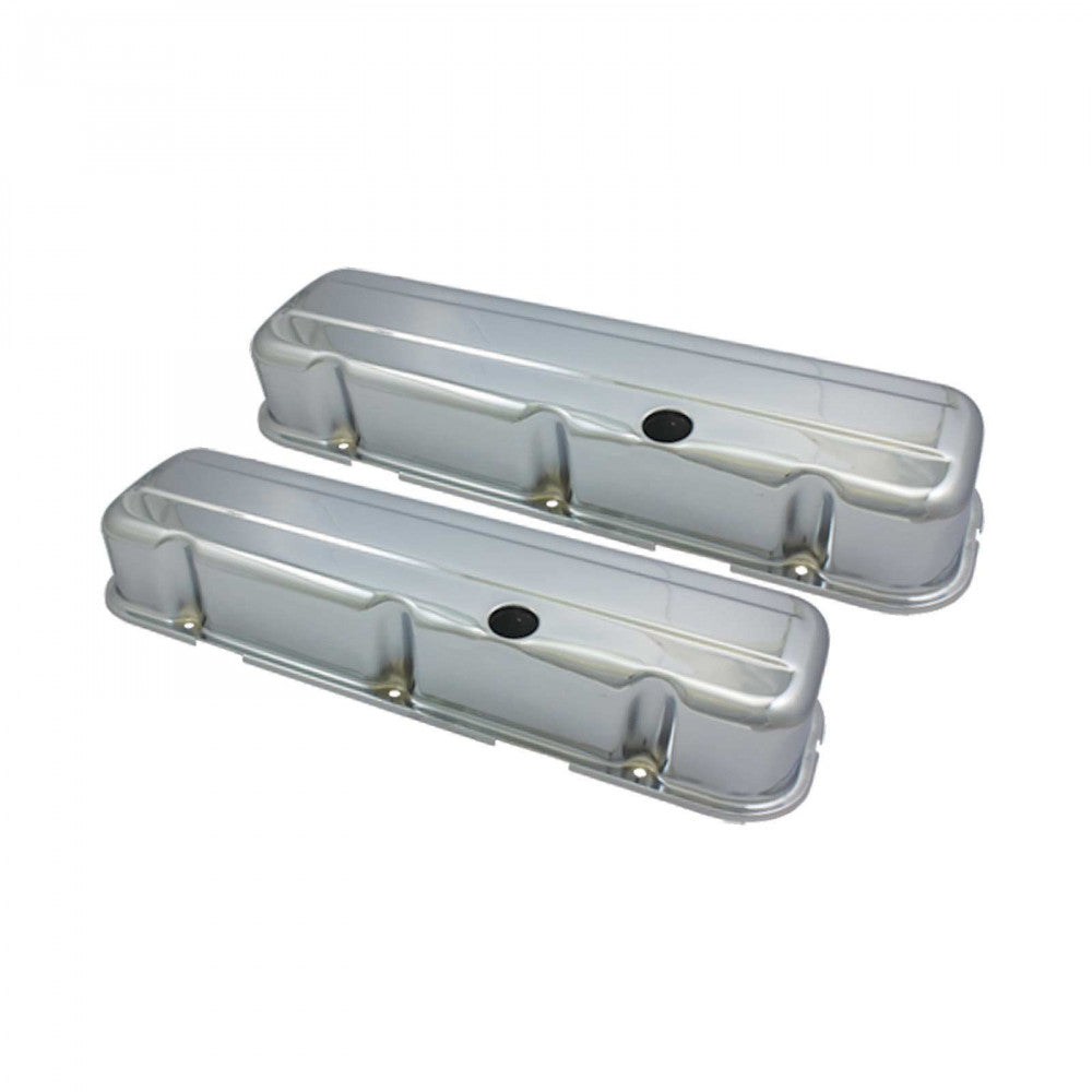 TSP Valve Cover BB Chev 396-502 Chrome Tall Pair #8238