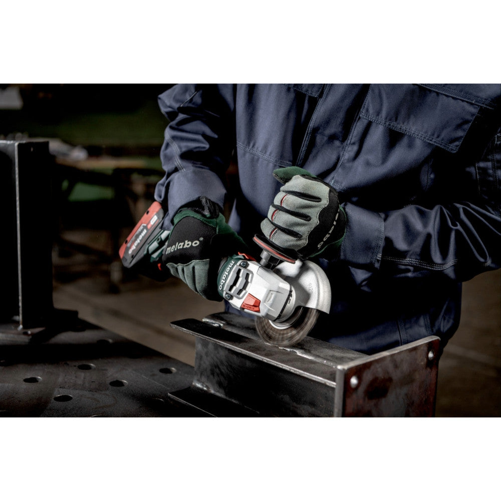 Metabo 18V Brushless 125mm Angle Grinder W/ Brake, Speed, Lock Nut - Bare Tool