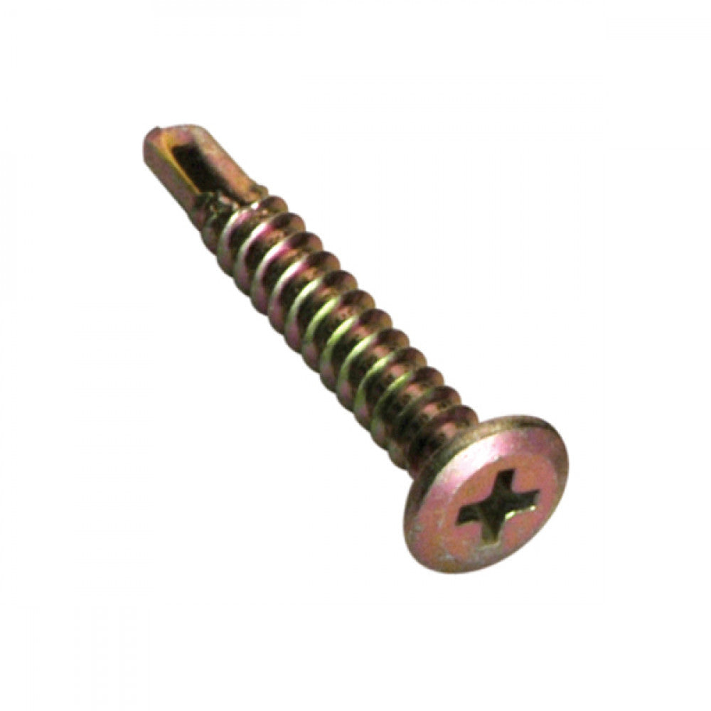 8G x 12mm Mushroom Head S/Drilling Screw Ph - 50Pk