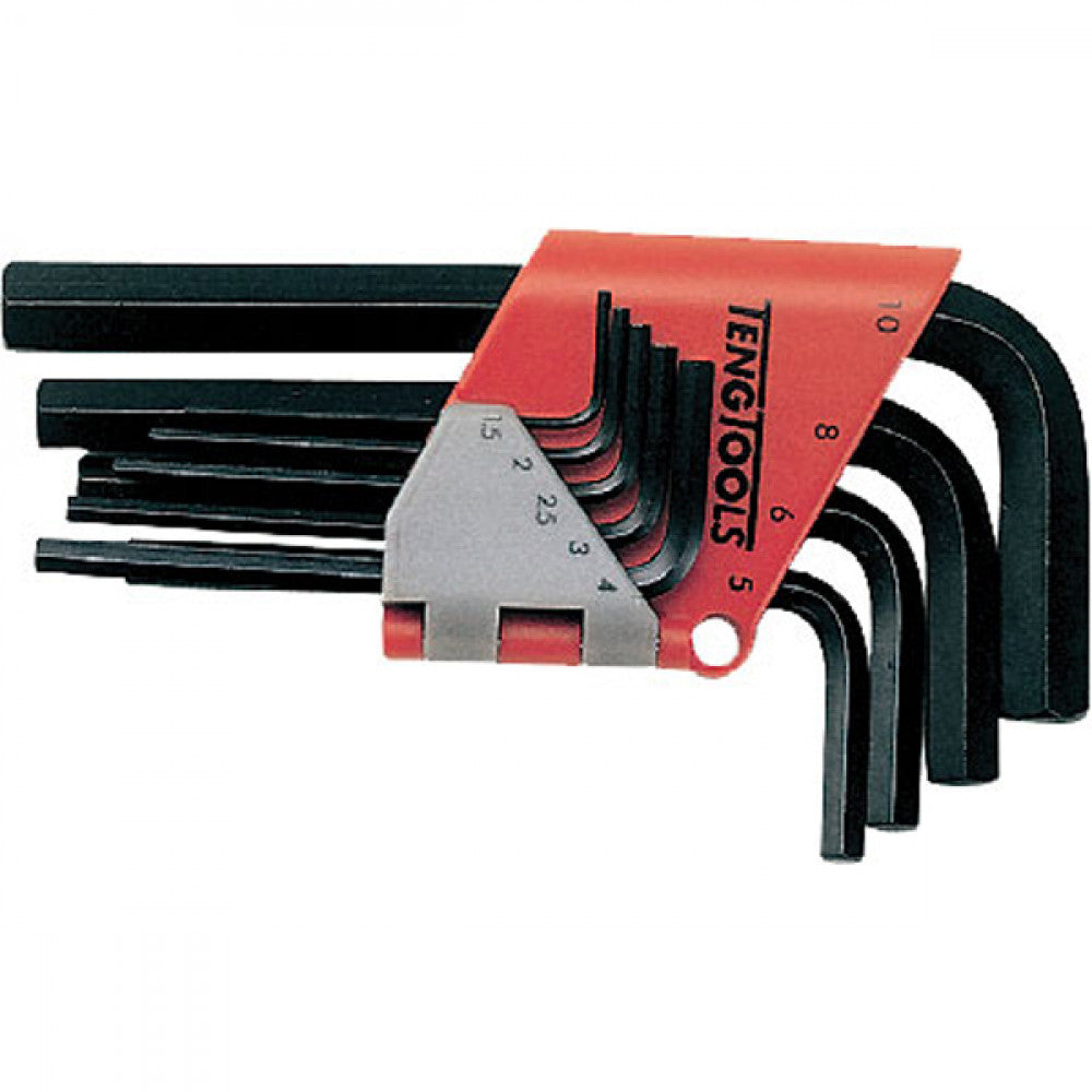 Teng 9Pc Standard Mm Hex Key Set - 1.5- 10.0mm