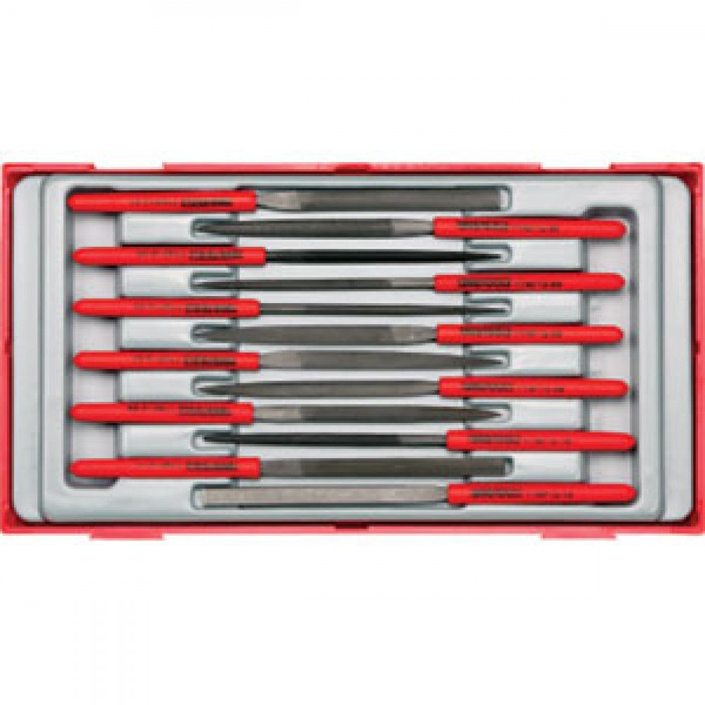 Teng 12Pc Needle File Set - Tc-Tray