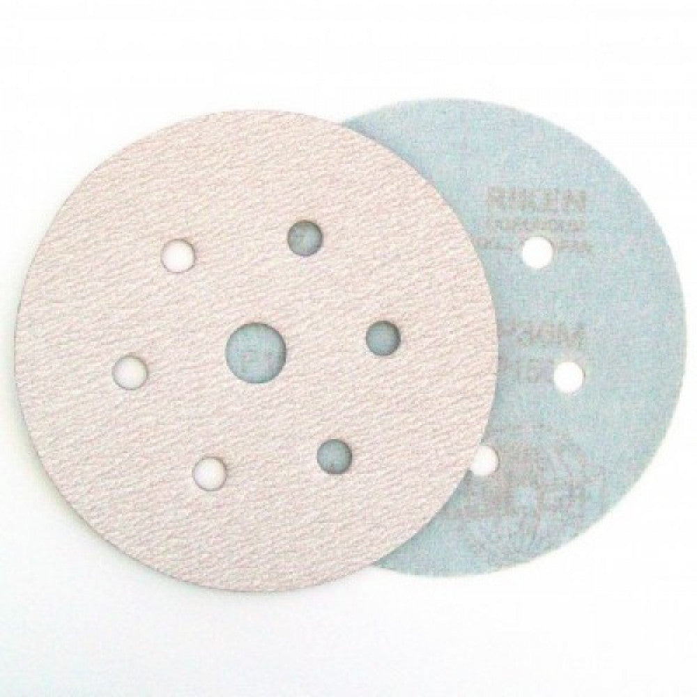 50 Pack Hook & Loop Sanding Disc 150mm 100 Grit