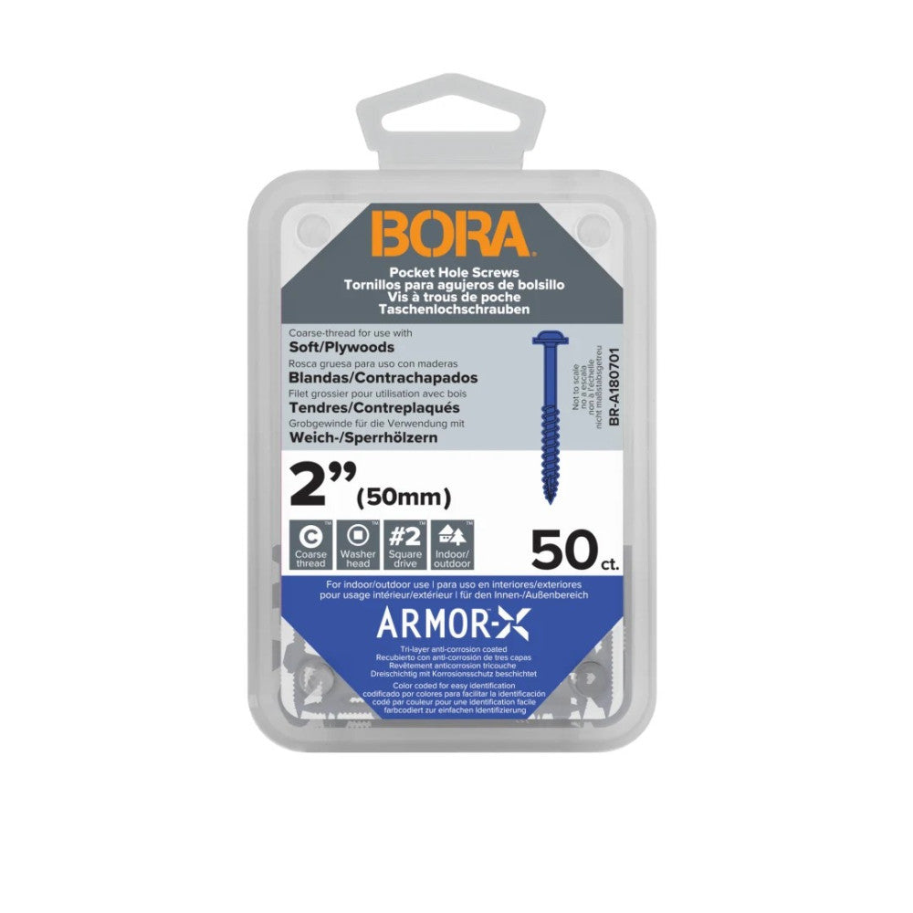 Screws 2-Inch Coarse 50-pcs