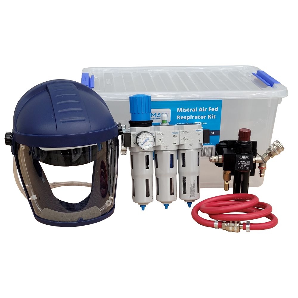 Air-Fed Breathing Kit With 3 Stage Filter