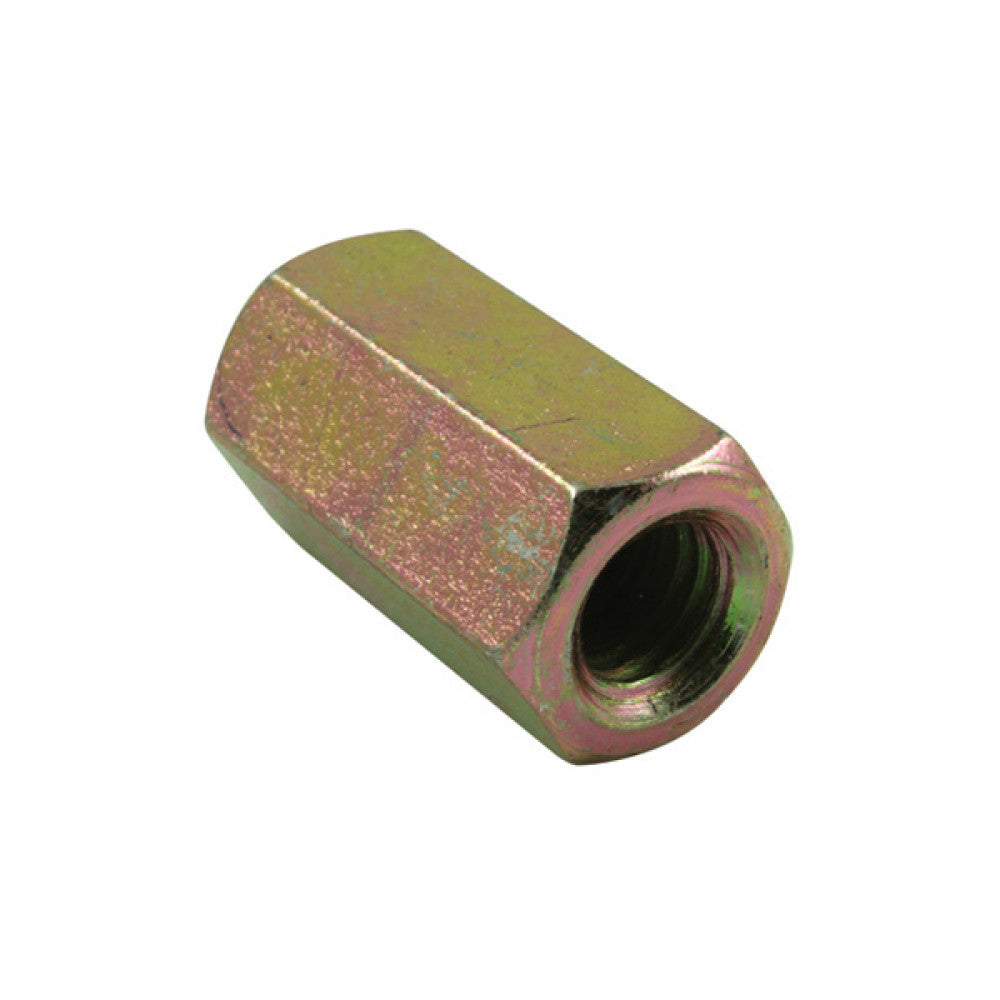 M6 x 25mm x 1.00 Hex Coupler Nut - 10Pk