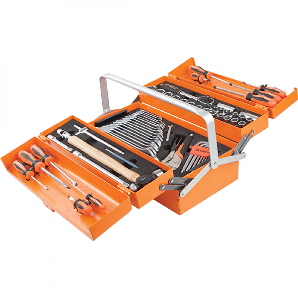 Groz 66 Piece 1/2in Dr. Auto Tool Kit W/Ali Cantilever