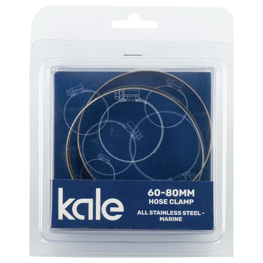 Kale Wd12 60-80mm W4-R (2 Pack) - All Stainless Marine