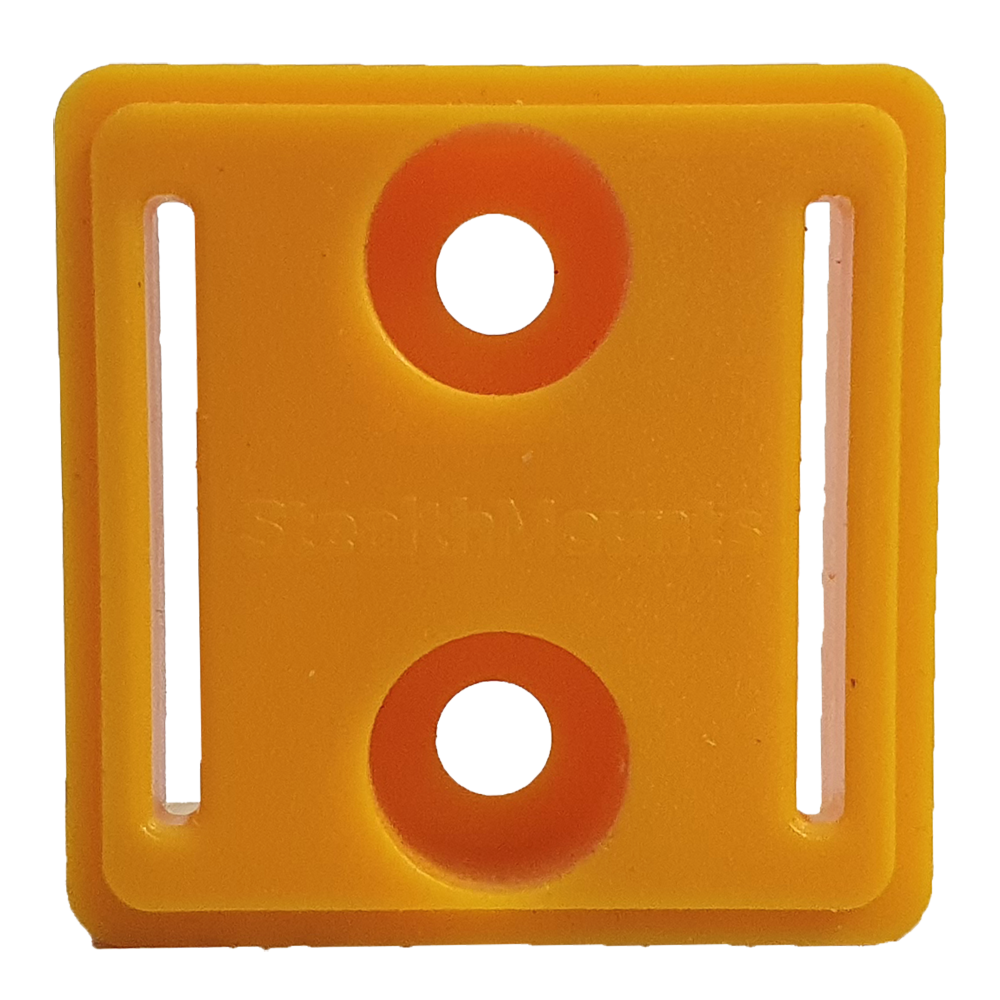 STEALTHMOUNTS Yellow Tool Mount Spacer