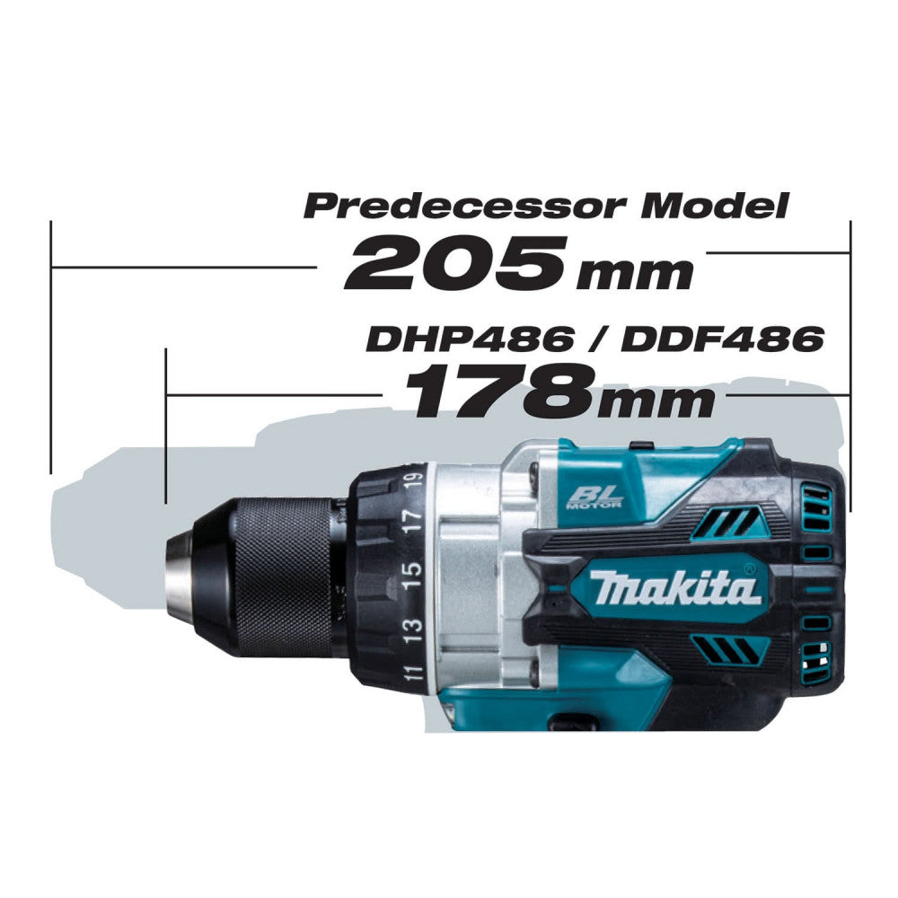 Makita 18V LXT Brushless Driver Drill - BARE TOOL