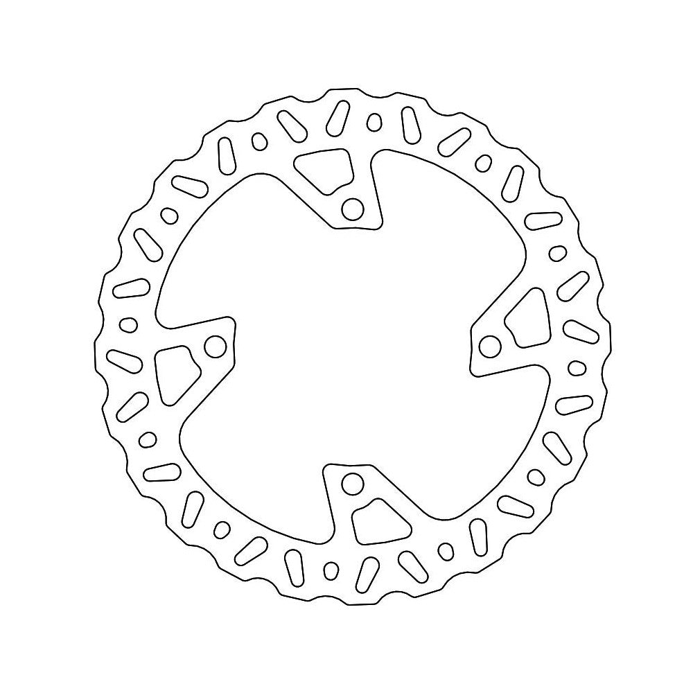 Brake Disc Rear Moto Master Nitro Kawasaki Kx250F 20-21 Kx450F 19-21