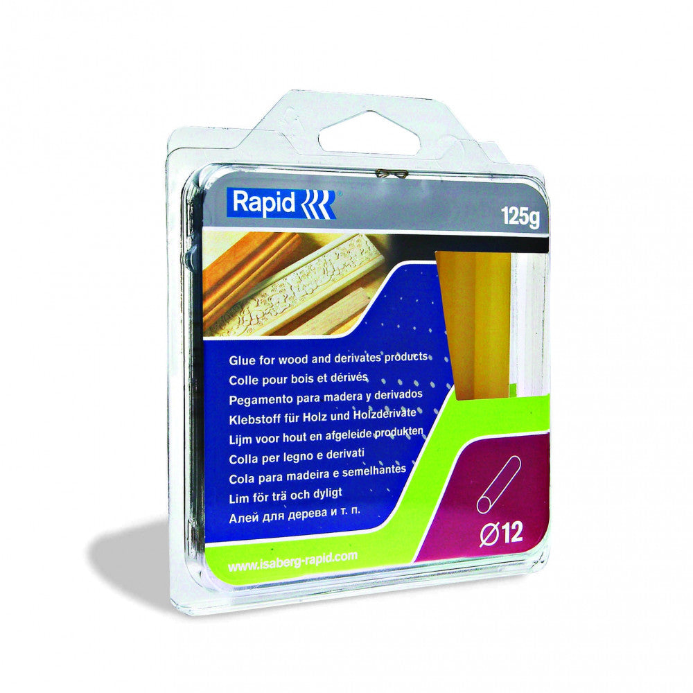 Rapid Glue Sticks Wood 12mm 125g