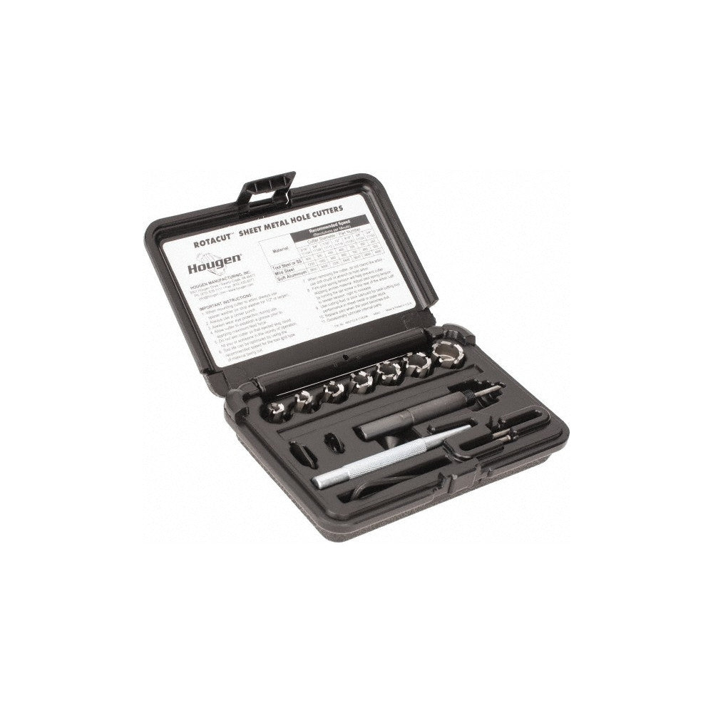 Rotacut Hole Cutter Kit 5/16 - 3/4" 7 Cutters 11075