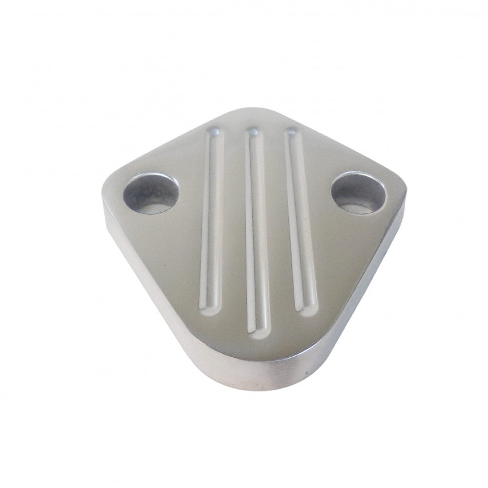 RPC Fuel Pump Block Off Plate Chev Big Block - Polished#S6258POL