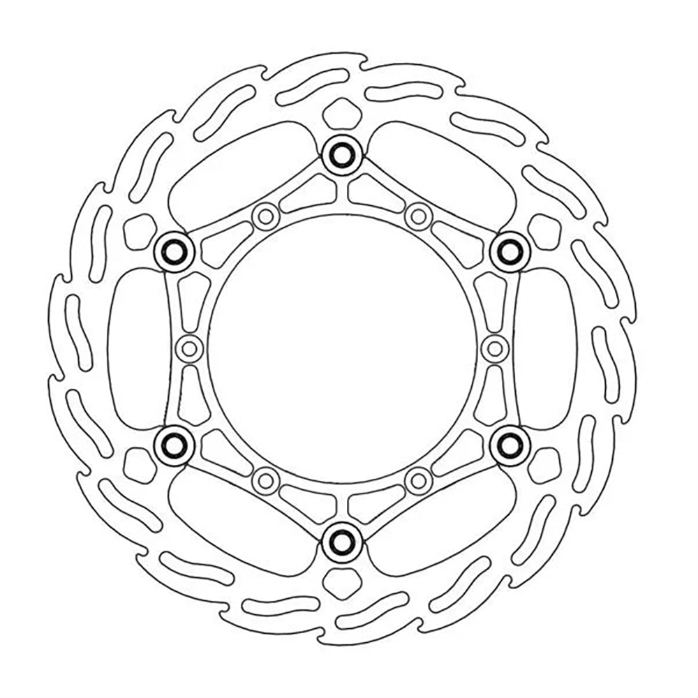 Brake Disc Front Moto Master Flame Oversize 260mm Kawakasi Yamaha