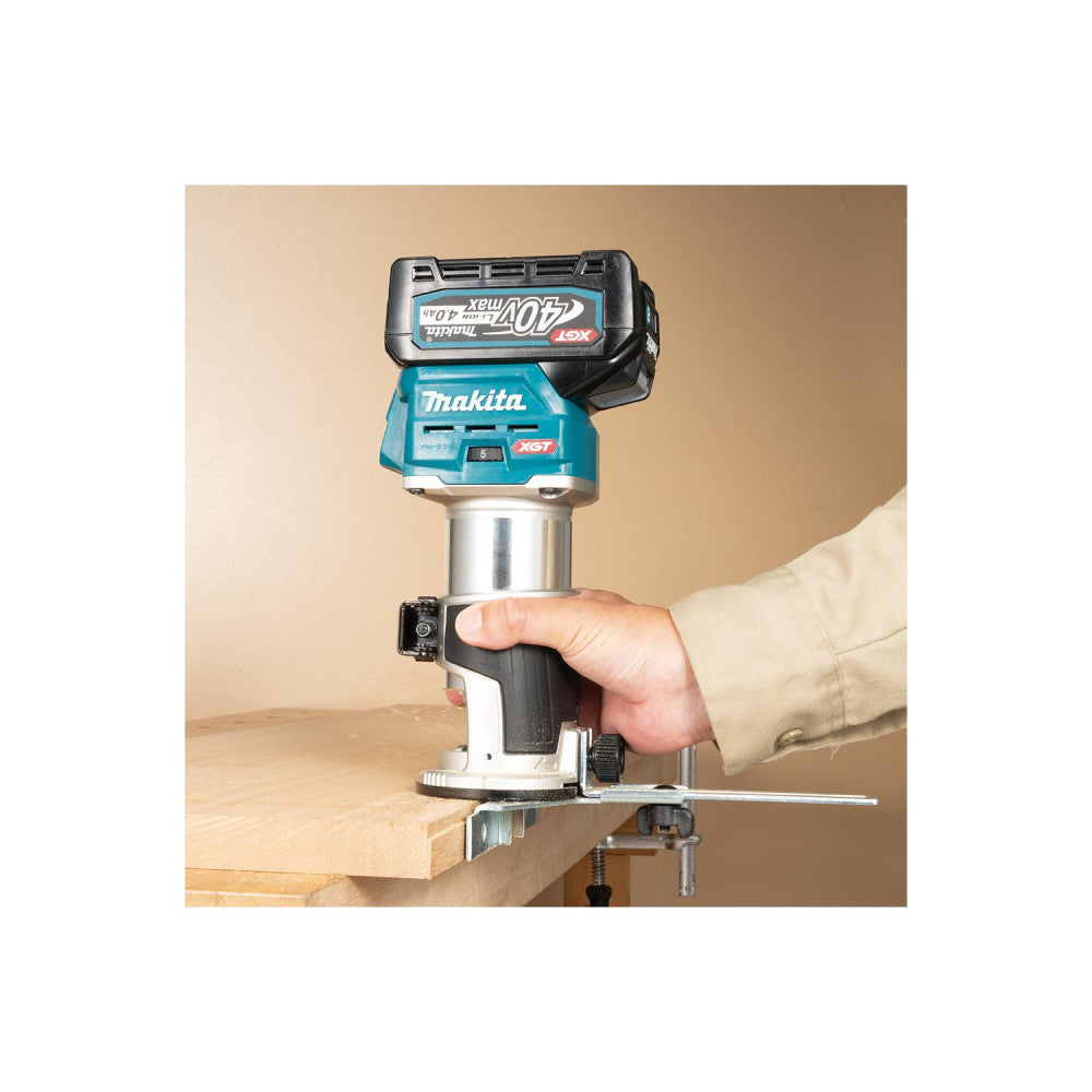 Makita 40Vmax XGT Brushless AWS* Laminate Trimmer - KIT